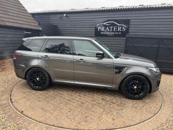 LAND ROVER RANGE ROVER SPORT 5.0 V8 SVR SUV 5dr Petrol Auto 4WD Euro 6 (s/s) (550 ps)
