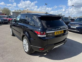 LAND ROVER RANGE ROVER SPORT 3.0 SD V6 HSE SUV 5dr Diesel Auto 4WD Euro 6 (s/s) (306 ps)-Fant