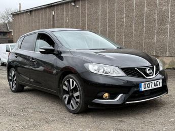 Nissan Pulsar 1.5 dCi Tekna Hatchback 5 Door Diesel Manual Black Euro 6 