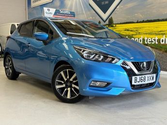 Nissan Micra 0.9 IG-T N-Connecta Hatchback 5 Door Petrol Manual Blue Euro 6 1