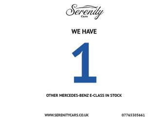 MERCEDES-BENZ E-CLASS 2.1 E220 BlueTEC SE Estate 5dr Diesel G-Tronic+ Euro 6 (s/s) (17
