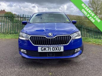 SKODA FABIA 1.0 SE Hatchback 5dr Petrol Manual Euro 6 (s/s) (60 ps)
