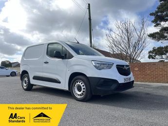 Vauxhall Combo 100 1.5 Turbo D 2300 Prime L1 H1 Euro 6 +VAT