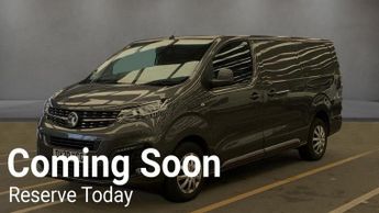 Vauxhall Vivaro 1.5 Turbo D 2900 Sportive LWB NO VAT VAN L2 H1 Euro 6 (s/s) (100