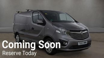 Vauxhall Vivaro 1.6 CDTi 2700 ecoTEC LIMITED EDITION NAV NO VAT Euro 6 (s/s) (12