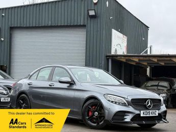 Mercedes C Class 2.0 C220d AMG Line Saloon 4dr Diesel G-Tronic+ Euro 6 (s/s) (194