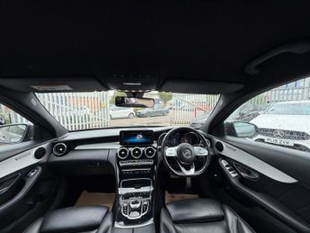 MERCEDES-BENZ C-CLASS 2.0 C220d AMG Line Saloon 4dr Diesel G-Tronic+ Euro 6 (s/s) (194