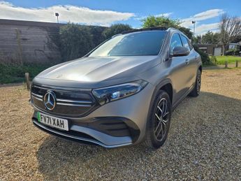 MERCEDES-BENZ EQA EQA 250 66.5kWh AMG Line (Premium) SUV 5dr Electric Auto (190 ps