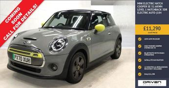 MINI Electric Hatch Cooper SE 32.6kWh Level 1 Hatchback 3dr Electric Auto (184 ps)