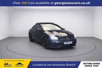 Mercedes CLA 1.6 CLA200 AMG Line Night Edition (Plus) Coupe 4dr Petrol Manual