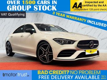 Mercedes CLA 1.3 CLA180 AMG Line (Executive) Coupe 4dr Petrol 7G-DCT Euro 6 (