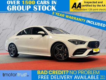 MERCEDES-BENZ CLA 2.0 CLA35 AMG Coupe 4dr Petrol 7G-DCT 4MATIC Euro 6 (s/s) (306 p
