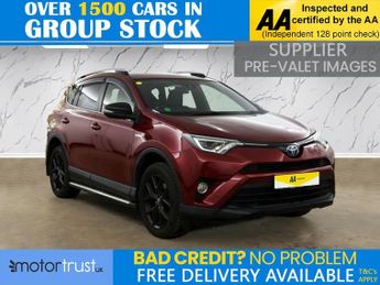 TOYOTA RAV4 2.5 VVT-h Excel SUV 5dr Petrol Hybrid CVT 4WD Euro 6 (s/s) (Safe