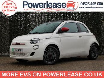 Fiat 500 42kWh RED Convertible 2dr Electric Auto (118 ps)