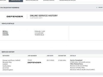 LAND ROVER DEFENDER 110 3.0 D250 MHEV HSE SUV 5dr Diesel Auto 4WD Euro 6 (s/s) (250 ps)