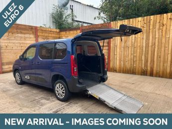 Citroen Berlingo 3 Seat Auto Wheelchair Accessible Disabled Access Vehicle WAV
