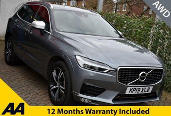 Volvo XC60 2.0 T5 R-DESIGN AWD 5 DOOR 8-SPEED AUTO 247 BHP (EURO 6)