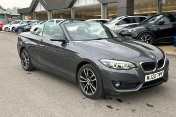 BMW 2 SERIES 2.0 218d Sport Convertible 2dr Diesel Auto Euro 6 (s/s) (150 ps)