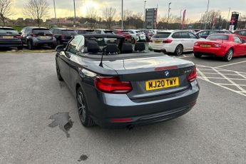 BMW 2 SERIES 2.0 218d Sport Convertible 2dr Diesel Auto Euro 6 (s/s) (150 ps)