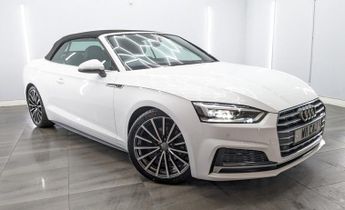 Audi A5 2.0 TFSI 40 S line Convertible 2dr Petrol S Tronic Euro 6 (s/s) 