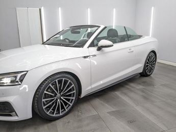 AUDI A5 CABRIOLET 2.0 TFSI 40 S line Convertible 2dr Petrol S Tronic Euro 6 (s/s) 