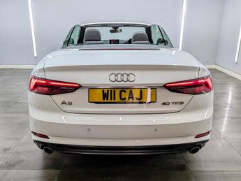 AUDI A5 CABRIOLET 2.0 TFSI 40 S line Convertible 2dr Petrol S Tronic Euro 6 (s/s) 