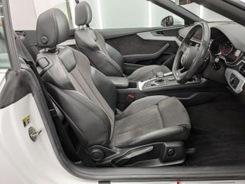 AUDI A5 CABRIOLET 2.0 TFSI 40 S line Convertible 2dr Petrol S Tronic Euro 6 (s/s) 