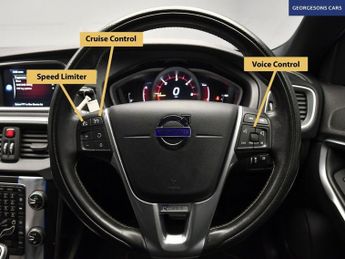 VOLVO V40 2.0 D4 R-Design Lux Nav Hatchback 5dr Diesel Auto Euro 6 (s/s) (