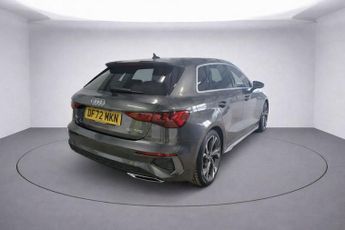 AUDI A3 1.0 TFSI 30 S line Sportback 5dr Petrol S Tronic Euro 6 (s/s) (1