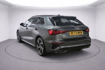 AUDI A3 1.0 TFSI 30 S line Sportback 5dr Petrol S Tronic Euro 6 (s/s) (1