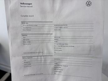 VOLKSWAGEN E-GOLF 35.8kWh e-Golf Hatchback 5dr Electric Auto (136 ps)