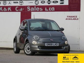 Fiat 500 1.2 Lounge Hatchback 3dr Petrol Dualogic Euro 6 (s/s) (69 bhp)