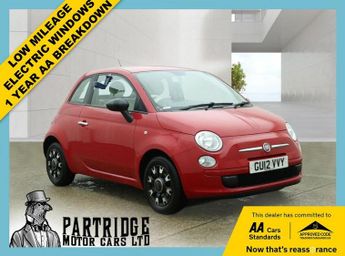 Fiat 500 1.2 Pop Hatchback 3dr Petrol Manual Euro 5 (s/s) (69 bhp)