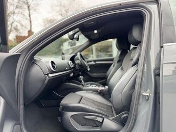 AUDI A3 1.4 TFSI CoD S line Sportback 5dr Petrol S Tronic Euro 6 (s/s) (