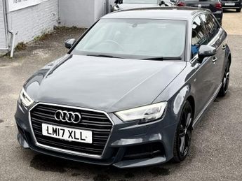 AUDI A3 1.4 TFSI CoD S line Sportback 5dr Petrol S Tronic Euro 6 (s/s) (