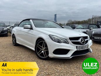 MERCEDES-BENZ E CLASS 2.1 E220 BlueTEC AMG Line Cabriolet 2dr Diesel G-Tronic+ Euro 6 