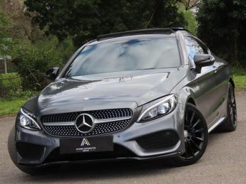 Mercedes C Class 2.1 C220d AMG Line (Premium) Coupe 2dr Diesel G-Tronic+ Euro 6 (