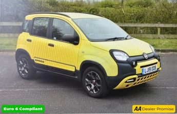 Fiat Panda Yellow 1.2 City Cross Euro 6 hatchback, 23,550 miles, ULEZ compl
