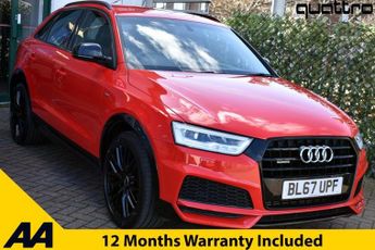 Audi Q3 2.0TFSi BLACK EDITION 5 DOOR S-TRONIC AUTO 178 BHP (EURO 6)