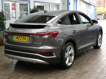 AUDI Q4 E-TRON 40 S line Sportback 5dr Electric Auto 82kWh (204 ps)