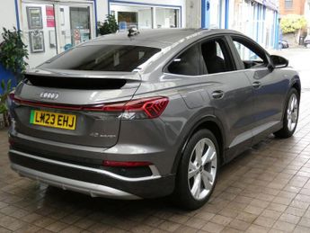 AUDI Q4 E-TRON 40 S line Sportback 5dr Electric Auto 82kWh (204 ps)