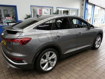 AUDI Q4 E-TRON 40 S line Sportback 5dr Electric Auto 82kWh (204 ps)