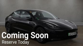 TESLA Model 3 Saloon 4dr Electric Auto RWD (241 bhp)