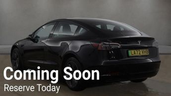 TESLA Model 3 Saloon 4dr Electric Auto RWD (241 bhp)