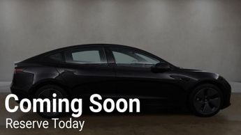 TESLA Model 3 Saloon 4dr Electric Auto RWD (241 bhp)