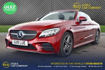 Mercedes C Class 1.5 C200 MHEV AMG Line Cabriolet 2dr Petrol G-Tronic+ Euro 6 (s/