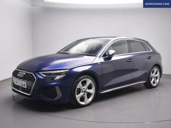 AUDI A3 1.5 TFSI 35 S line Sportback 5dr Petrol S Tronic Euro 6 (s/s) (1