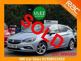 Vauxhall Astra 1.4T 16V 150 SRi Nav 5dr DV67UBZ
