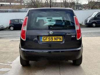 SKODA ROOMSTER 1.6 16V SE MPV 5 Door Petrol Manual Black 1 Former Keeper