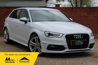 Audi A3 1.4 TFSI S line Sportback 5dr Petrol S Tronic Euro 6 (s/s) (Nav)